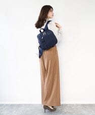 BPCAD03150 MK MICHEL KLEIN BAG(MK ミッシェルクラン バッグ) [撥水]フロントタックデザインミニリュック ネイビー