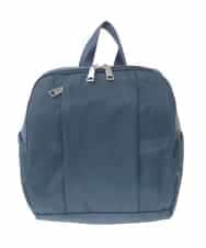 BPCAD03150 MK MICHEL KLEIN BAG(MK ミッシェルクラン バッグ) [撥水]フロントタックデザインミニリュック ネイビー
