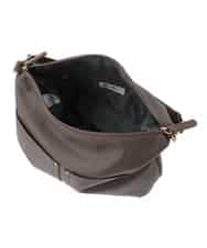 BPCAD11140 MK MICHEL KLEIN BAG(MK ミッシェルクラン バッグ) [2WAY]合成皮革ダブルポケットスクエアバッグ ブラウン