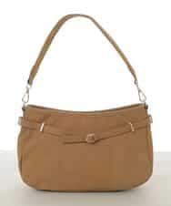 BPCAD12160 MK MICHEL KLEIN BAG(MK ミッシェルクラン バッグ) [2WAY]ベルトデザインワンハンドルバッグ マスタード