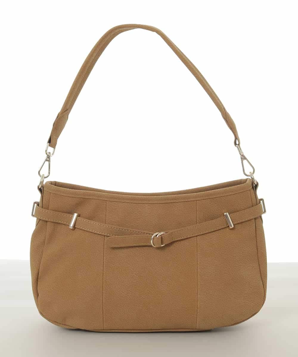 BPCAD12160 MK MICHEL KLEIN BAG(MK ミッシェルクラン バッグ) [2WAY]ベルトデザインワンハンドルバッグ マスタード