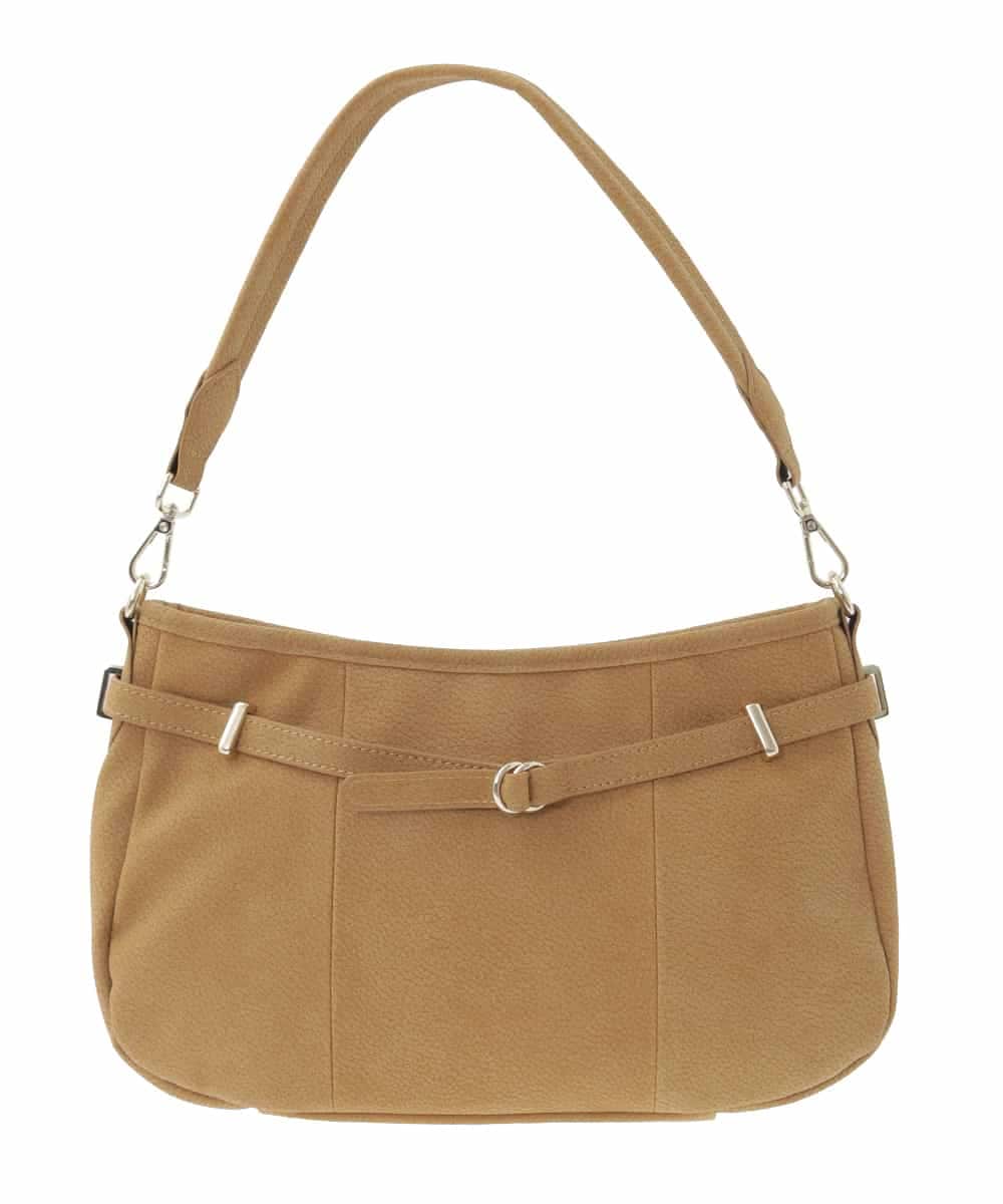 BPCAD12160 MK MICHEL KLEIN BAG(MK ミッシェルクラン バッグ) [2WAY]ベルトデザインワンハンドルバッグ マスタード