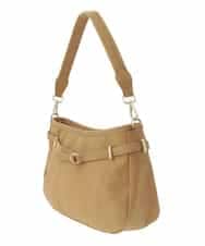 BPCAD12160 MK MICHEL KLEIN BAG(MK ミッシェルクラン バッグ) [2WAY]ベルトデザインワンハンドルバッグ マスタード