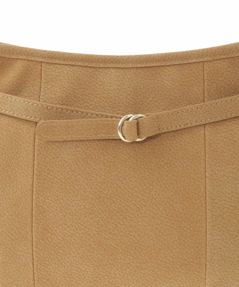 BPCAD12160 MK MICHEL KLEIN BAG(MK ミッシェルクラン バッグ) [2WAY]ベルトデザインワンハンドルバッグ マスタード