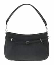 BPCAD12160 MK MICHEL KLEIN BAG(MK ミッシェルクラン バッグ) [2WAY]ベルトデザインワンハンドルバッグ ブラック