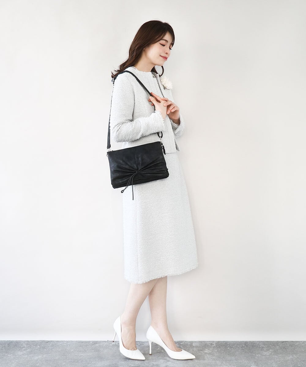 BPCAD13140 MK MICHEL KLEIN BAG(MK ミッシェルクラン バッグ) [マルチWAY]シャイニースクエアワンハンドルバッグ ピンク