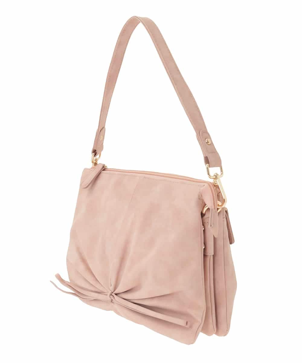 BPCAD13140 MK MICHEL KLEIN BAG(MK ミッシェルクラン バッグ) [マルチWAY]シャイニースクエアワンハンドルバッグ ピンク