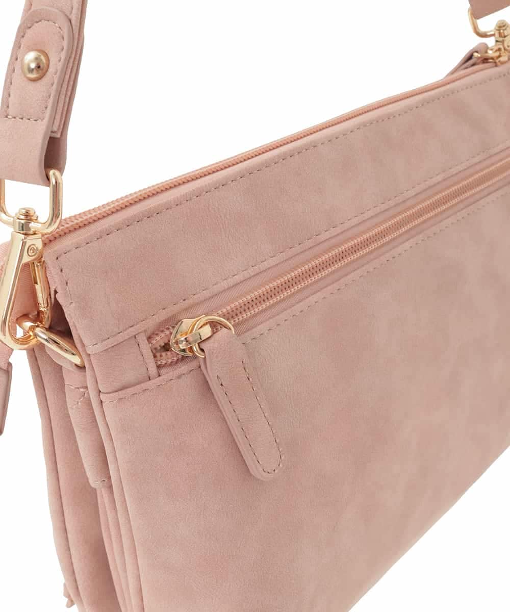 BPCAD13140 MK MICHEL KLEIN BAG(MK ミッシェルクラン バッグ) [マルチWAY]シャイニースクエアワンハンドルバッグ ピンク