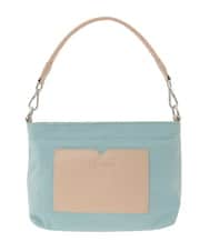 BPCAD21120 MK MICHEL KLEIN BAG(MK ミッシェルクラン バッグ) [2WAY]異素材ポケットコンパクトデザインバッグ ベージュ