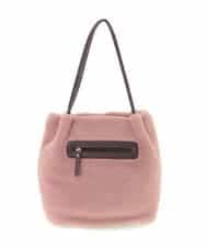 BPCAE01120 MK MICHEL KLEIN BAG(MK ミッシェルクラン バッグ) エコファートートバッグ ピンク