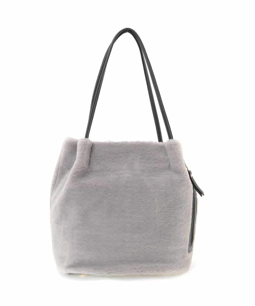 BPCAE01120 MK MICHEL KLEIN BAG(MK ミッシェルクラン バッグ) エコファートートバッグ グレー