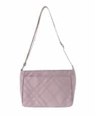 BPCAE40130 MK MICHEL KLEIN BAG(MK ミッシェルクラン バッグ) チェック柄コンパクトショルダーバッグ ピンク