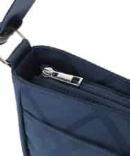 BPCAE40130 MK MICHEL KLEIN BAG(MK ミッシェルクラン バッグ) チェック柄コンパクトショルダーバッグ ネイビー