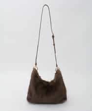 BPCAG01160 MK MICHEL KLEIN BAG(MK ミッシェルクラン バッグ) [2WAY]アクリルハンドルファーバッグ オレンジ