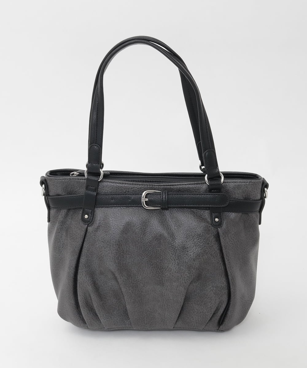 BPCAG80170 MK MICHEL KLEIN BAG(MK ミッシェルクラン バッグ) [2WAY]フロントベルトタックデザイントートバッグ イエロー