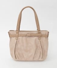 BPCAG80170 MK MICHEL KLEIN BAG(MK ミッシェルクラン バッグ) [2WAY]フロントベルトタックデザイントートバッグ イエロー