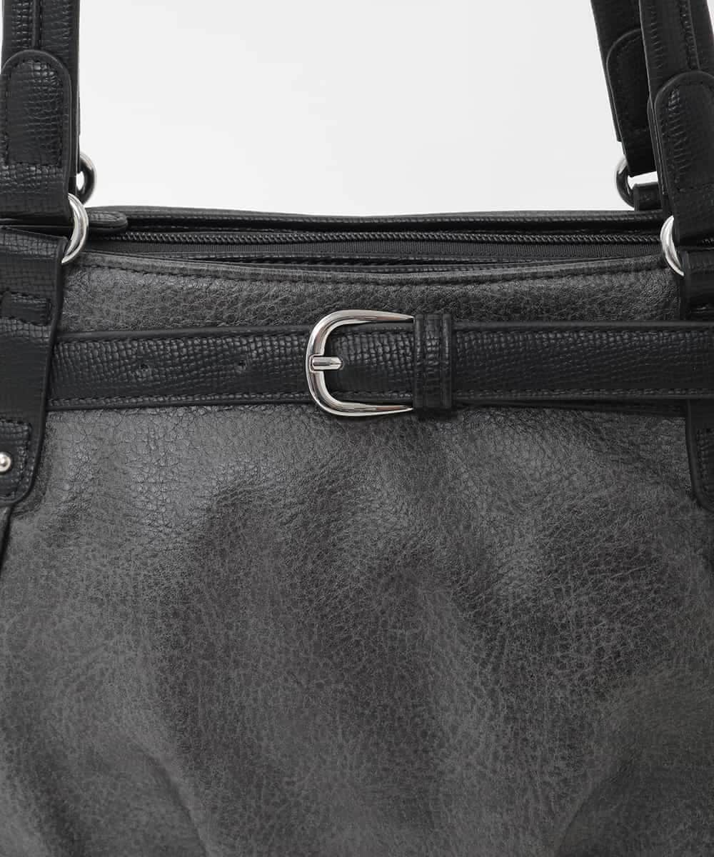 BPCAG80170 MK MICHEL KLEIN BAG(MK ミッシェルクラン バッグ) [2WAY]フロントベルトタックデザイントートバッグ イエロー