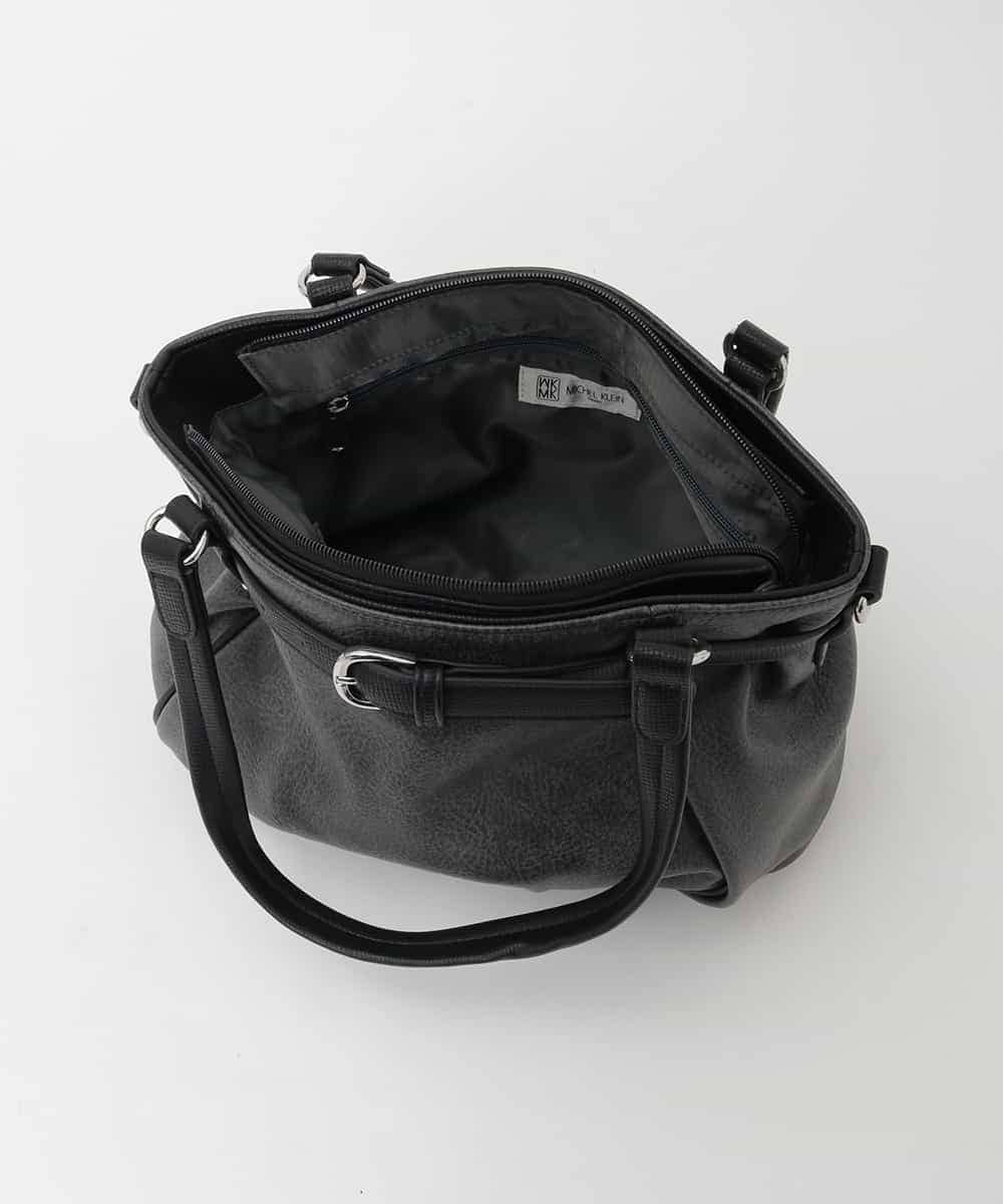 BPCAG80170 MK MICHEL KLEIN BAG(MK ミッシェルクラン バッグ) [2WAY]フロントベルトタックデザイントートバッグ イエロー
