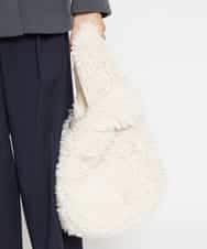 BPCAL01100 MK MICHEL KLEIN BAG(MK ミッシェルクラン バッグ) 【2WAY】エコファートートバッグ アイボリー