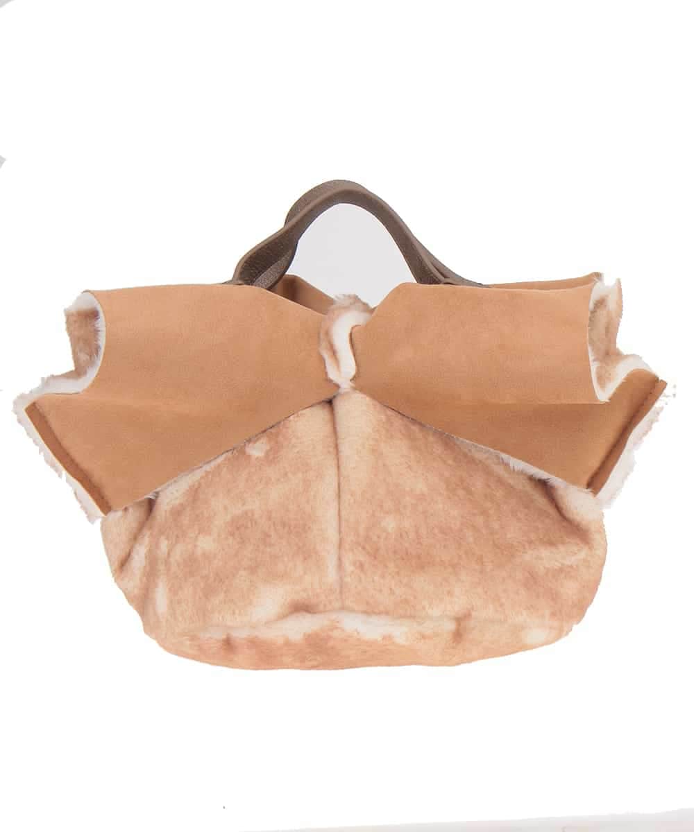 BPCAL01100 MK MICHEL KLEIN BAG(MK ミッシェルクラン バッグ) 【2WAY】エコファートートバッグ ベージュ