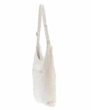 BPCAL02100 MK MICHEL KLEIN BAG(MK ミッシェルクラン バッグ) 【2WAY】エコファートートバッグ アイボリー