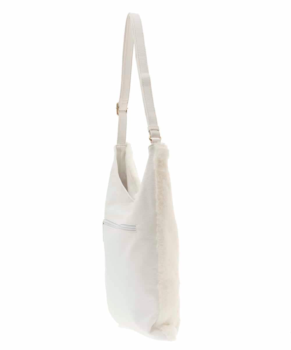 BPCAL02100 MK MICHEL KLEIN BAG(MK ミッシェルクラン バッグ) 【2WAY】エコファートートバッグ アイボリー