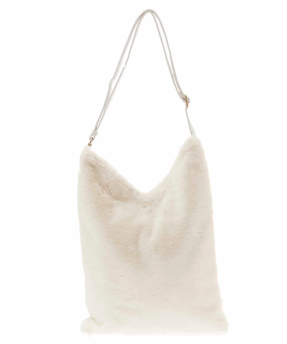BPCAL02100 MK MICHEL KLEIN BAG(MK ミッシェルクラン バッグ) 【2WAY】エコファートートバッグ アイボリー