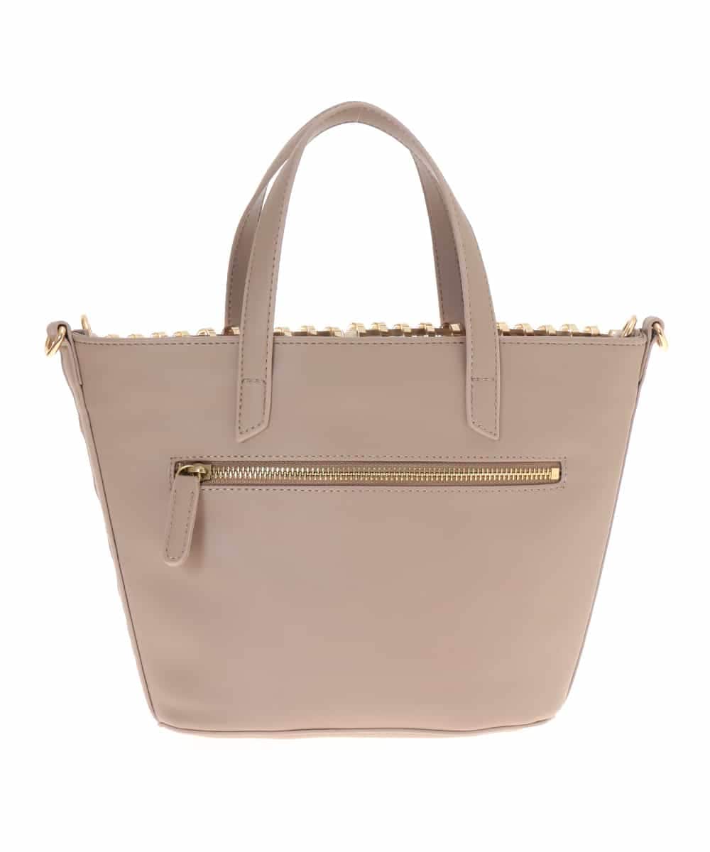 BPCAM19140 MK MICHEL KLEIN BAG(MK ミッシェルクラン バッグ) 【2WAY】メッシュデザインバッグ ゴールド