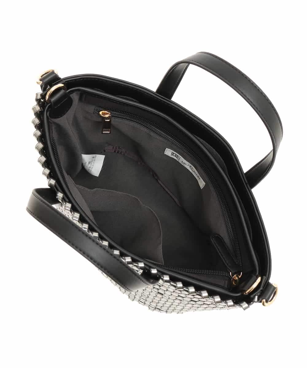 BPCAM19140 MK MICHEL KLEIN BAG(MK ミッシェルクラン バッグ) 【2WAY】メッシュデザインバッグ ゴールド