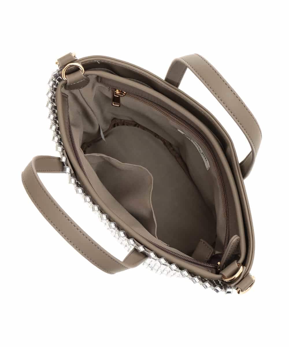BPCAM19140 MK MICHEL KLEIN BAG(MK ミッシェルクラン バッグ) 【2WAY】メッシュデザインバッグ ゴールド