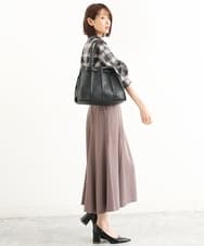 BPCAS03140 MK MICHEL KLEIN BAG(MK ミッシェルクラン バッグ) [2WAY]フェイクレザー切り替えデザインバッグ ブラック