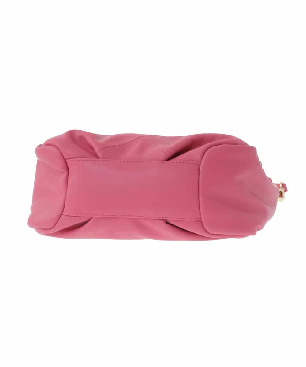 BPCAS04140 MK MICHEL KLEIN BAG(MK ミッシェルクラン バッグ) 【2WAY】デザインハンドルフェイクレザーバッグ ピンク