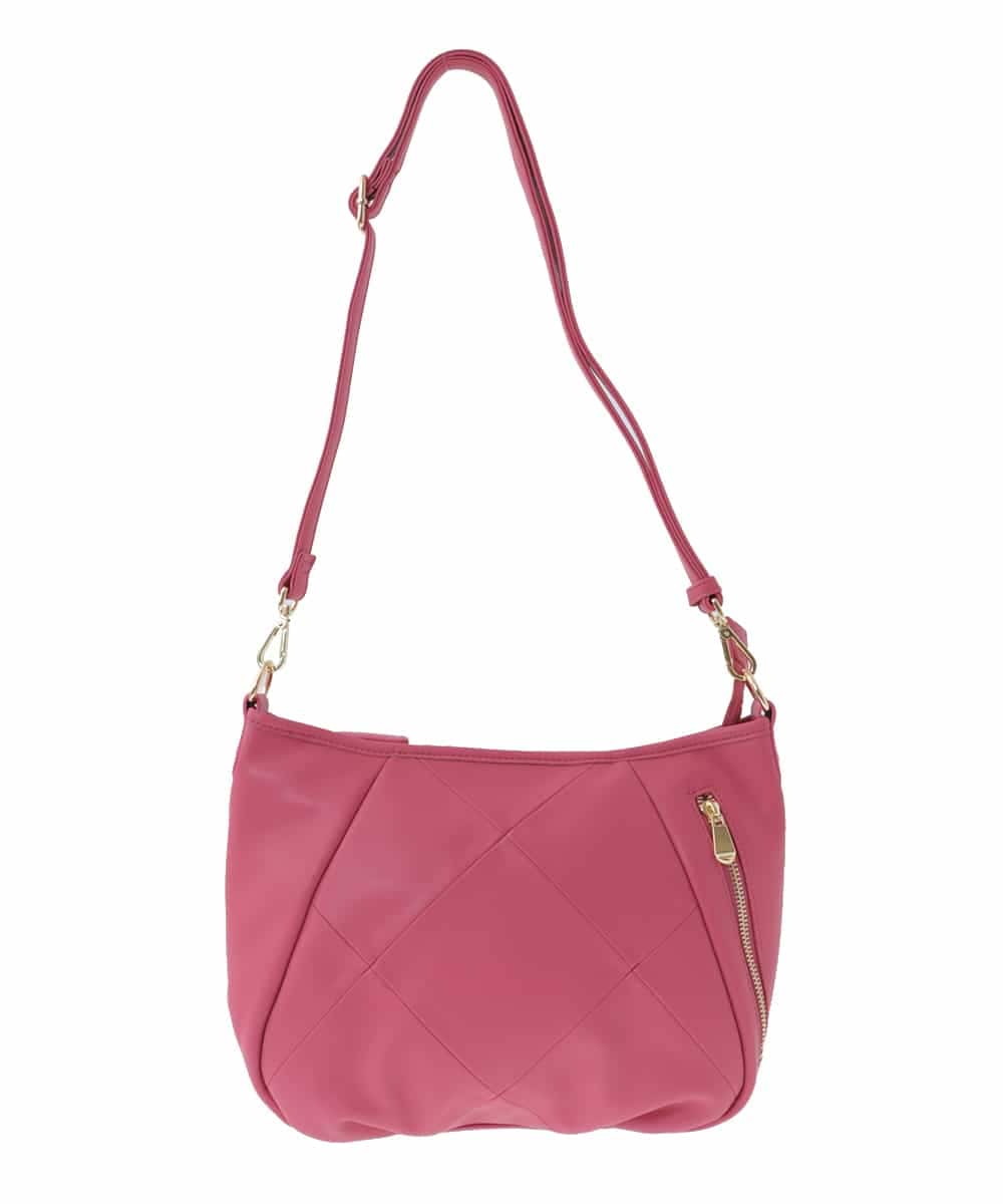 BPCAS04140 MK MICHEL KLEIN BAG(MK ミッシェルクラン バッグ) 【2WAY】デザインハンドルフェイクレザーバッグ ピンク