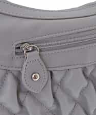 BPCAS05130 MK MICHEL KLEIN BAG(MK ミッシェルクラン バッグ) [チャーム付]キルティングデザインバッグ グレー