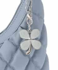 BPCAS05130 MK MICHEL KLEIN BAG(MK ミッシェルクラン バッグ) [チャーム付]キルティングデザインバッグ グレー