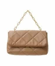 BPCAS09120 MK MICHEL KLEIN BAG(MK ミッシェルクラン バッグ) キルティングチェーンバッグ ベージュ