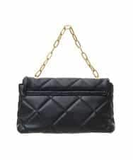 BPCAS09120 MK MICHEL KLEIN BAG(MK ミッシェルクラン バッグ) キルティングチェーンバッグ ブラック