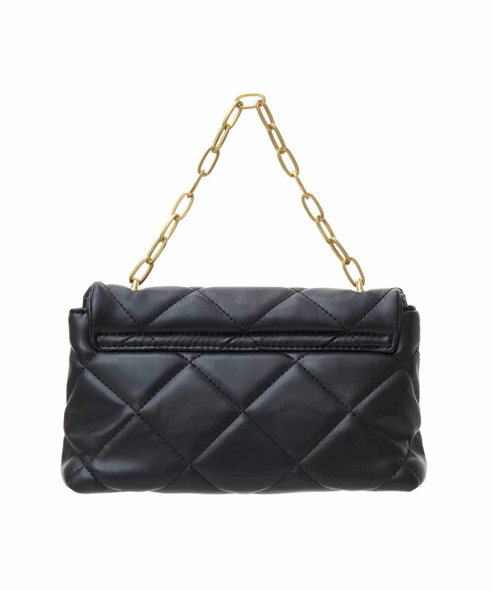 BPCAS09120 MK MICHEL KLEIN BAG(MK ミッシェルクラン バッグ) キルティングチェーンバッグ ブラック