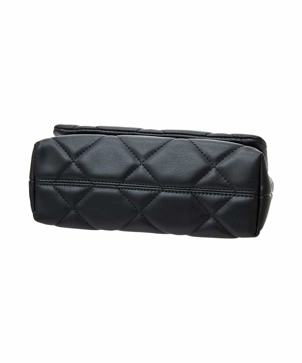 BPCAS09120 MK MICHEL KLEIN BAG(MK ミッシェルクラン バッグ) キルティングチェーンバッグ ブラック