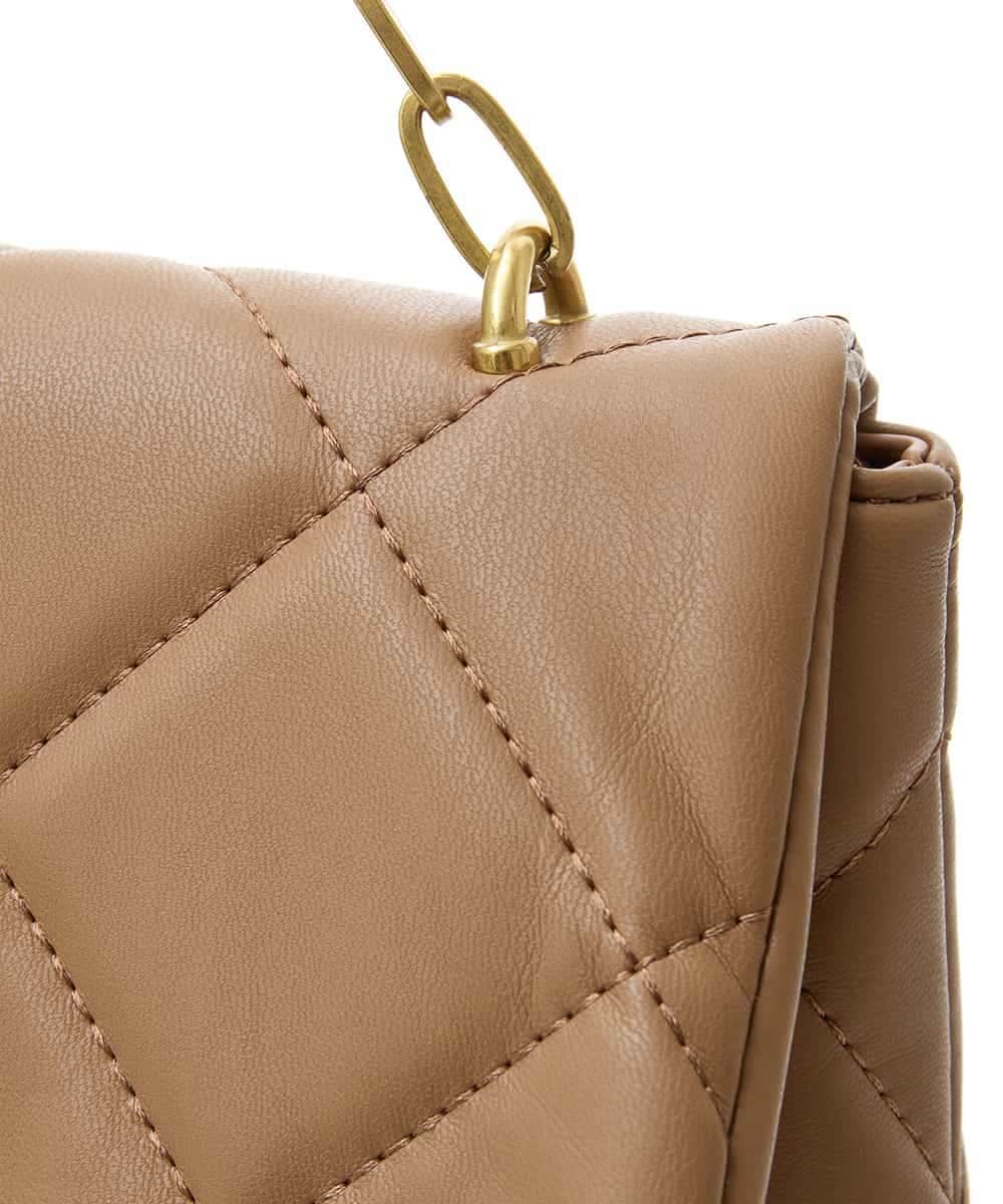 BPCAS09120 MK MICHEL KLEIN BAG(MK ミッシェルクラン バッグ) キルティングチェーンバッグ ブラック