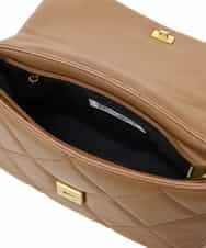 BPCAS09120 MK MICHEL KLEIN BAG(MK ミッシェルクラン バッグ) キルティングチェーンバッグ ブラック