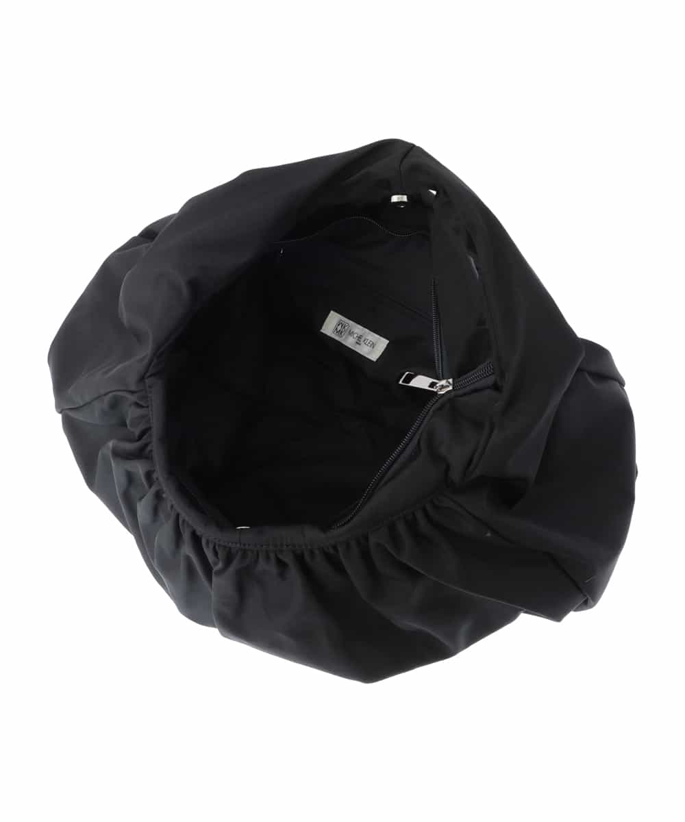 BPCAS12110 MK MICHEL KLEIN BAG(MK ミッシェルクラン バッグ) ボリュームギャザーハンドバッグ ベージュ