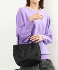 BPCAS25130 MK MICHEL KLEIN BAG(MK ミッシェルクラン バッグ) ドットレーストートバッグ ブラック
