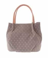BPCAS25130 MK MICHEL KLEIN BAG(MK ミッシェルクラン バッグ) ドットレーストートバッグ ピンク