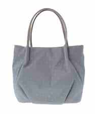 BPCAS25130 MK MICHEL KLEIN BAG(MK ミッシェルクラン バッグ) ドットレーストートバッグ ライトブルー