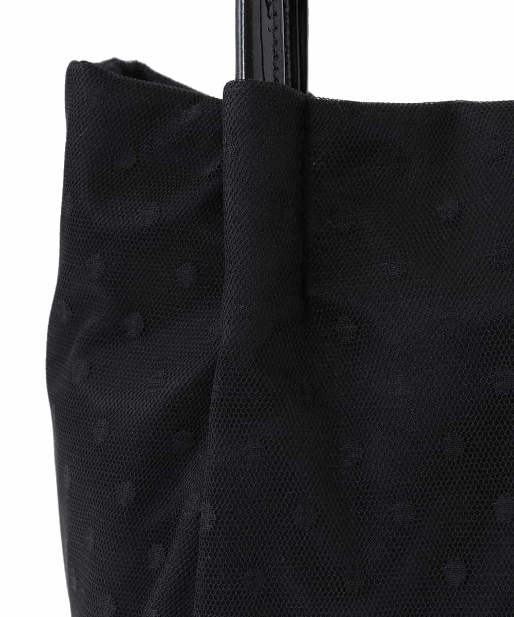 BPCAS25130 MK MICHEL KLEIN BAG(MK ミッシェルクラン バッグ) ドットレーストートバッグ アイボリー