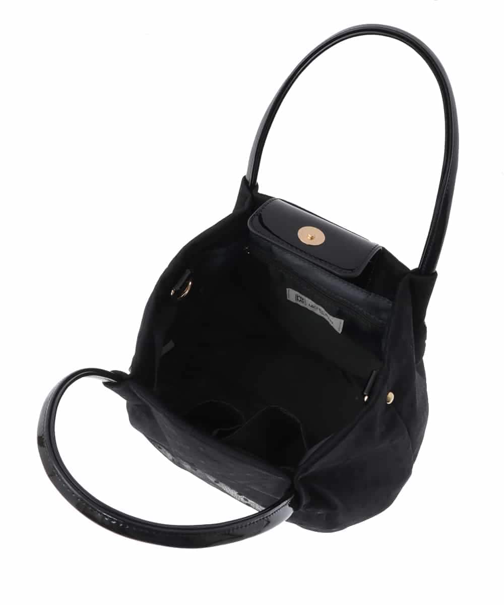 BPCAS25130 MK MICHEL KLEIN BAG(MK ミッシェルクラン バッグ) ドットレーストートバッグ アイボリー