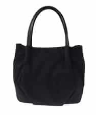 BPCAS25130 MK MICHEL KLEIN BAG(MK ミッシェルクラン バッグ) ドットレーストートバッグ ブラック