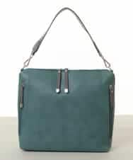 BPCAV11140 MK MICHEL KLEIN BAG(MK ミッシェルクラン バッグ) [2WAY]合成皮革ワンハンドルバッグ グリーン