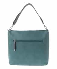BPCAV11140 MK MICHEL KLEIN BAG(MK ミッシェルクラン バッグ) [2WAY]合成皮革ワンハンドルバッグ グリーン